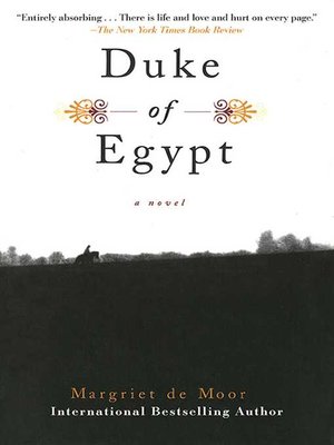 cover image of Duke of Egypt: a Novel